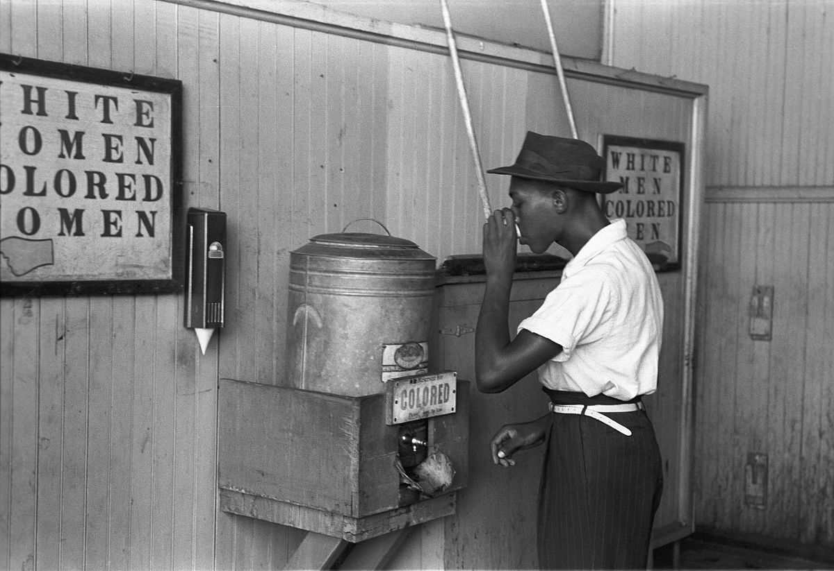 Instances of segregation were common throughout America. The infamous ruling of Plessy v. Ferguson argued that segregation should be allowed only in instances that were 'seperate but equal'.
