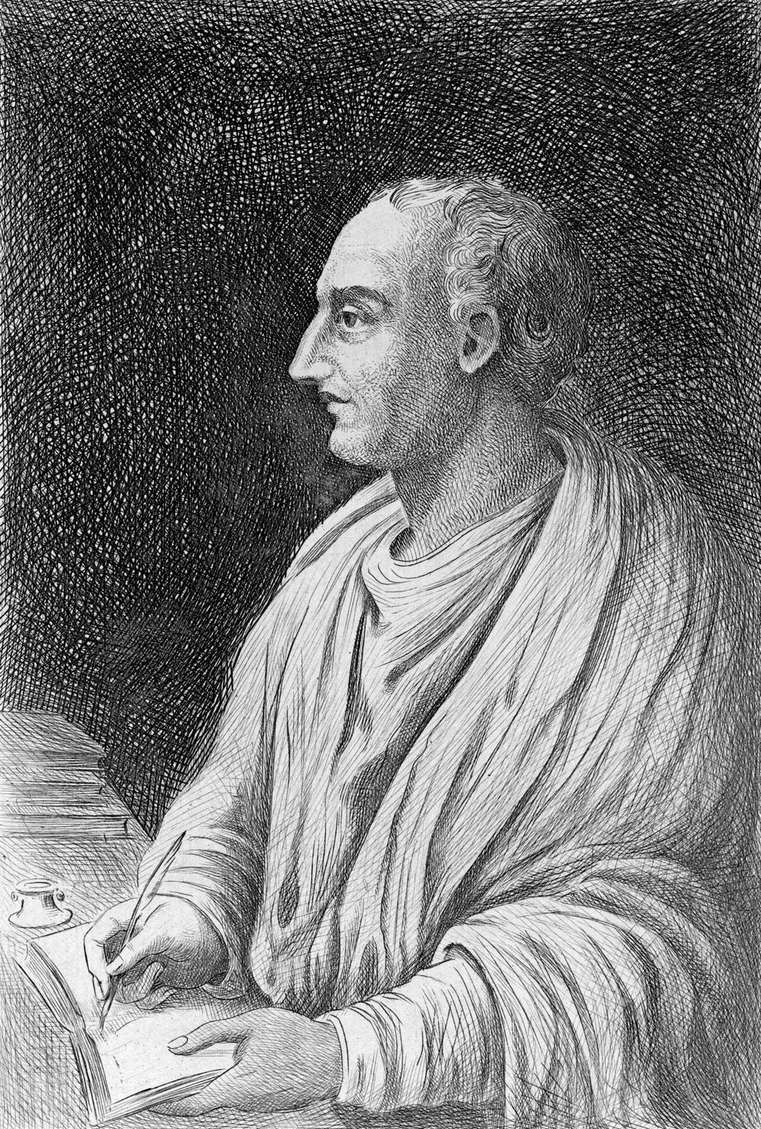 Livy, a famous Roman Historian who was influenced by Greek Philosophers. He was born between 59 and 64 BCE and died in 17 CE.
