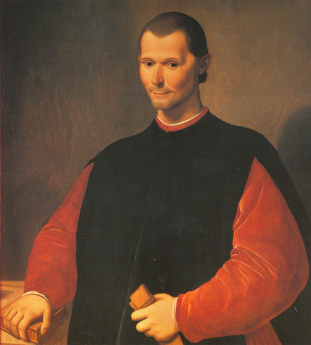Portrait of Niccolò Machiavelli (1469-1527) by Santi di Tito