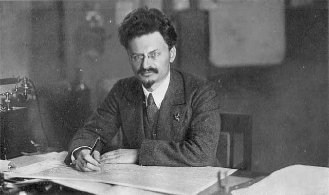 Leon Trotsky, the man that felt that his place in history should be higher
