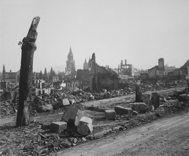 The ruins of the German town of Heilbronn, one of the most devastated cities in Europe, lay quiet, April 1945. After the conflagration of the Second World War had ended, it truly felt to Germans that their world had come to an end. Germany as a unified state was no more. Historians and the public at large struggled with what that meant for the continuation of German history.