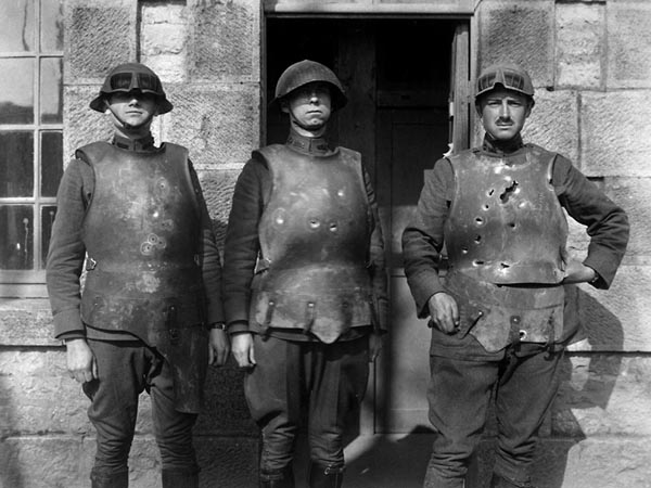 The preparations of French soliders
